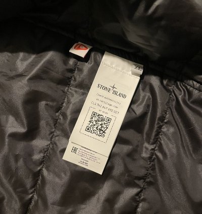 Stone Island Navy Padded Jacket