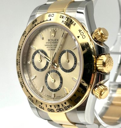 Rolex Daytona Champagne Dial Two Tone Bracelet 126503 Unworn 2024
