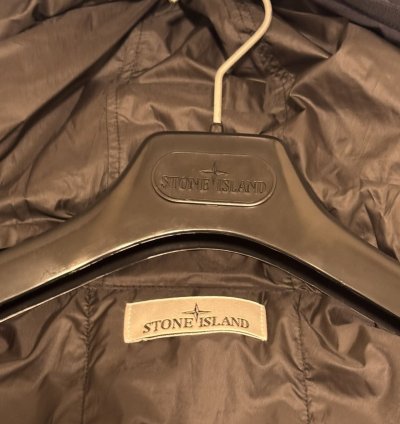 Stone Island Navy Primaloft Hooded Jacket