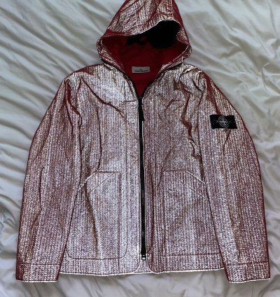 Stone Island Needle Punched Reflective Jacket