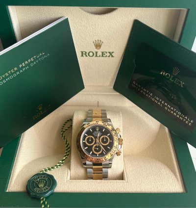 Rolex Daytona Cosmograph Bi Metal 126503