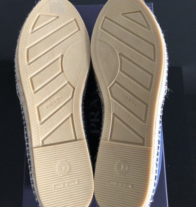 Prada Fabric Espadrilles Brand New With Box
