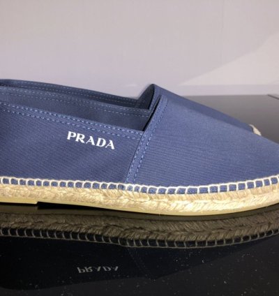 Prada Fabric Espadrilles Brand New With Box