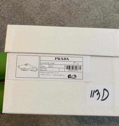 Prada Foam Rubber Mules - Green