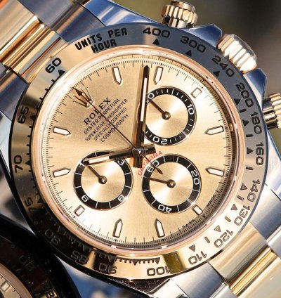 Rolex Daytona Cosmograph Daytona 40 Mm Two Tone Champagne Dial 126503