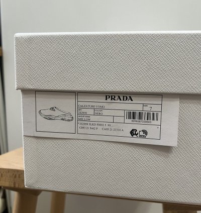 Prada Foam Rubber Slides