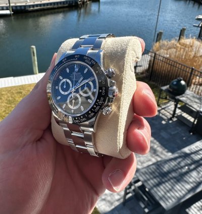 Rolex Daytona Cosmograph Daytona 40mm 116500ln Oystersteel Black Dial Unworn Complete 2023