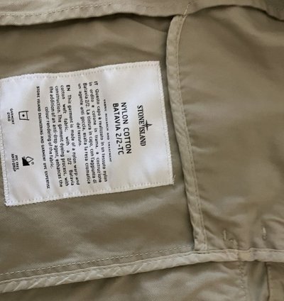 Stone Island Nylon Cotton Batavia 2 2-tc
