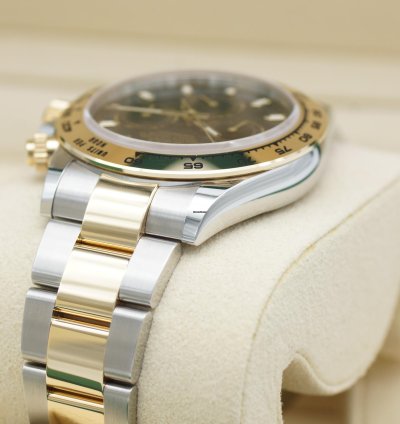 Rolex Daytona Cosmograph Daytona Schwarz 116503 Gelbgold Full-set 2021 Ungetragen De