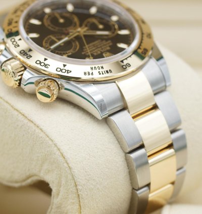 Rolex Daytona Cosmograph Daytona Schwarz 116503 Gelbgold Full-set 2021 Ungetragen De