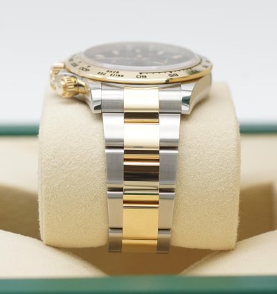 Rolex Daytona Cosmograph Daytona Schwarz 116503 Gelbgold Full-set 2021 Ungetragen De