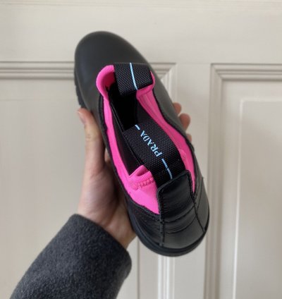 Prada Fw18 Runway Brixxen Chelsea Boots Pink Black 40 5