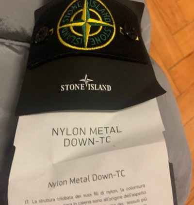 Stone Island Nylon Down Jacket