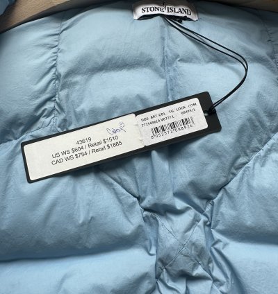 Stone Island Nylon Metal Down Jacket