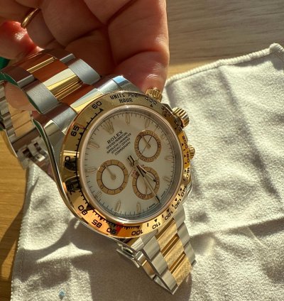 Rolex Daytona Full Set 2024 With Still Lrotection At The Back Never Worn