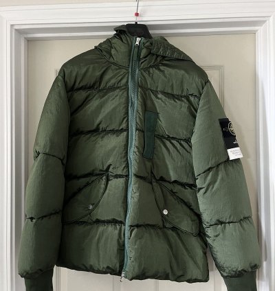 Stone Island Nylon Metal Garment Dye Puffer