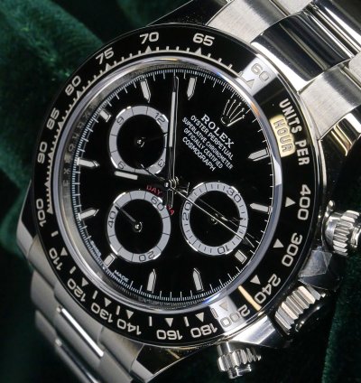 Rolex Daytona Full Set Mint 2024 Daytona 40mm Stainless Steel Black Dial 126500ln