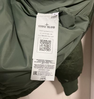 Stone Island Nylon Metal Garment Dye Puffer