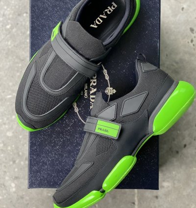 Prada Knit Cloudbust Sneakers