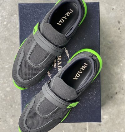Prada Knit Cloudbust Sneakers