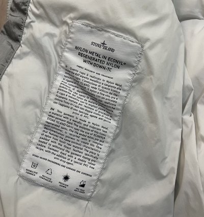 Stone Island Nylon Metal Hooded Down Jacket