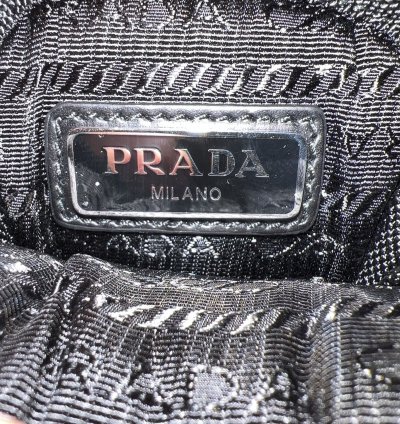 Prada Leather And Nylon Platform Combat Boots With Pouches