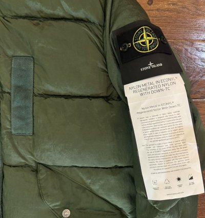 Stone Island Nylon Metal Regenerated With Down-tc