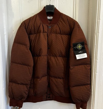 Stone Island Nylon Metal Rip Stop Down Bomber