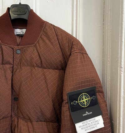 Stone Island Nylon Metal Rip Stop Down Bomber