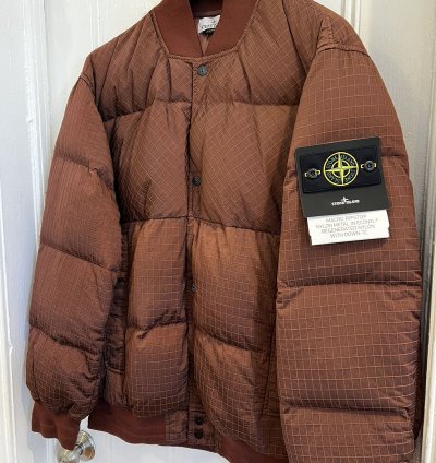 Stone Island Nylon Metal Rip Stop Down Bomber