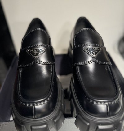 Prada Leather Loafers - Brand New Size Us Mens 9