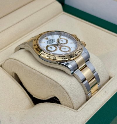 Rolex Daytona New 2025 Rolex Daytona 40mm 126503 Two-tone White Dial