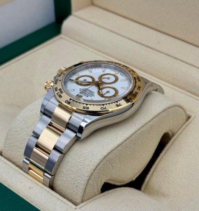 Rolex Daytona New 2025 Rolex Daytona 40mm 126503 Two-tone White Dial