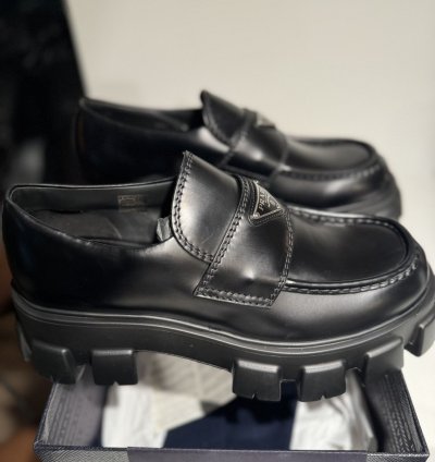 Prada Leather Loafers - Brand New Size Us Mens 9