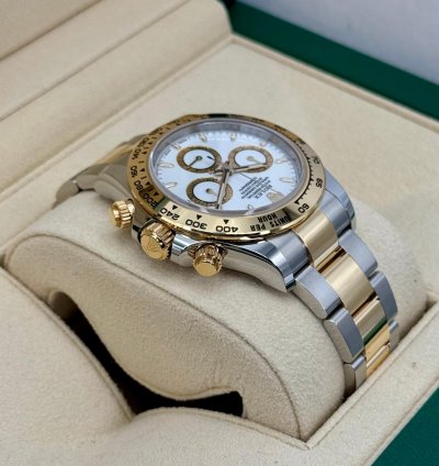 Rolex Daytona New 2025 Rolex Daytona 40mm 126503 Two-tone White Dial