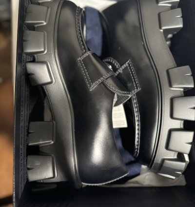 Prada Leather Loafers - Brand New Size Us Mens 9