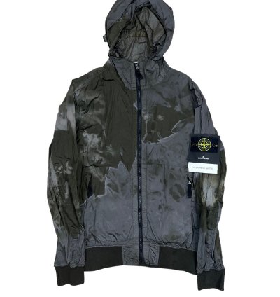 Stone Island Nylon Metal Watro Zip Hooded Jacket