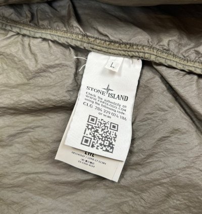 Stone Island Nylon Metal Watro Zip Hooded Jacket