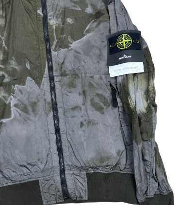 Stone Island Nylon Metal Watro Zip Hooded Jacket