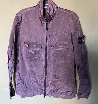 Stone Island Nylon Metal Zip Overshirt