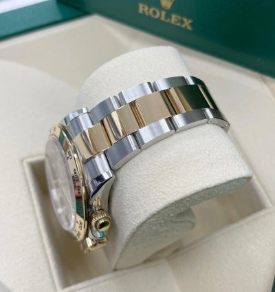 Rolex Daytona New Daytona 116503 Black Index Dial Two Tone Yellow Gold Stainless Steel