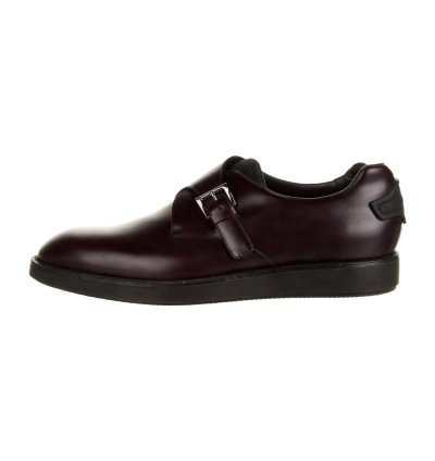 Prada Leather Monk Strap