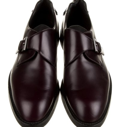 Prada Leather Monk Strap