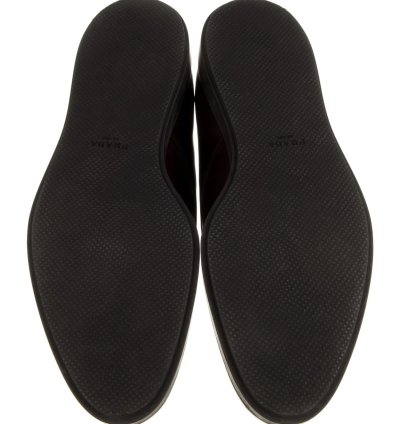 Prada Leather Monk Strap