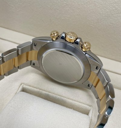 Rolex Daytona New Daytona 116503 Champagne Index Dial Two Tone Yellow Gold Stainless Steel