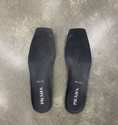 Prada Leather Monolith Boots