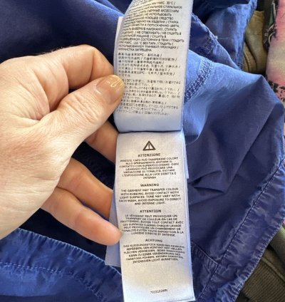 Stone Island Old Effect Over Shirt Blue