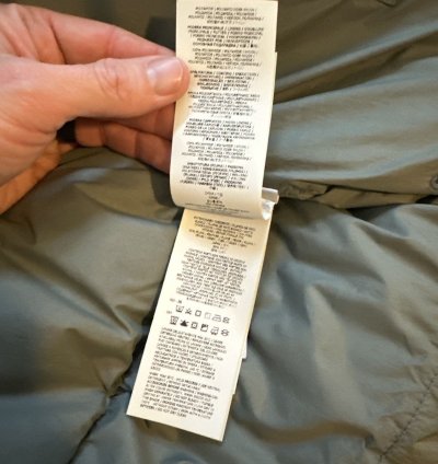 Stone Island Olive Down Jacket