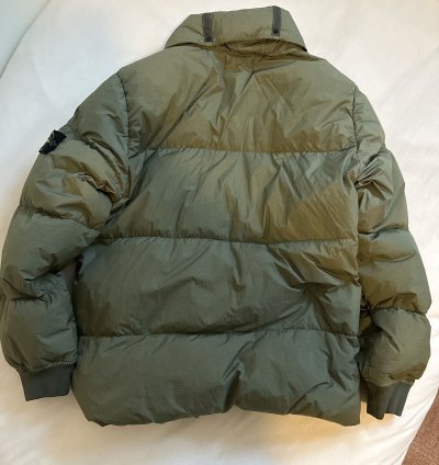 Stone Island Olive Down Jacket