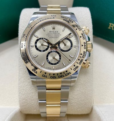 Rolex Daytona New Daytona 126503 Champagne Index Dial Two Tone Yellow Gold Stainless Steel